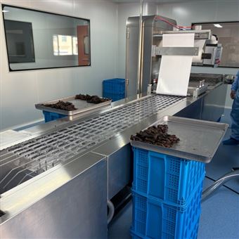 520鱼豆腐自动拉伸膜真空包装机 拉伸式封口机