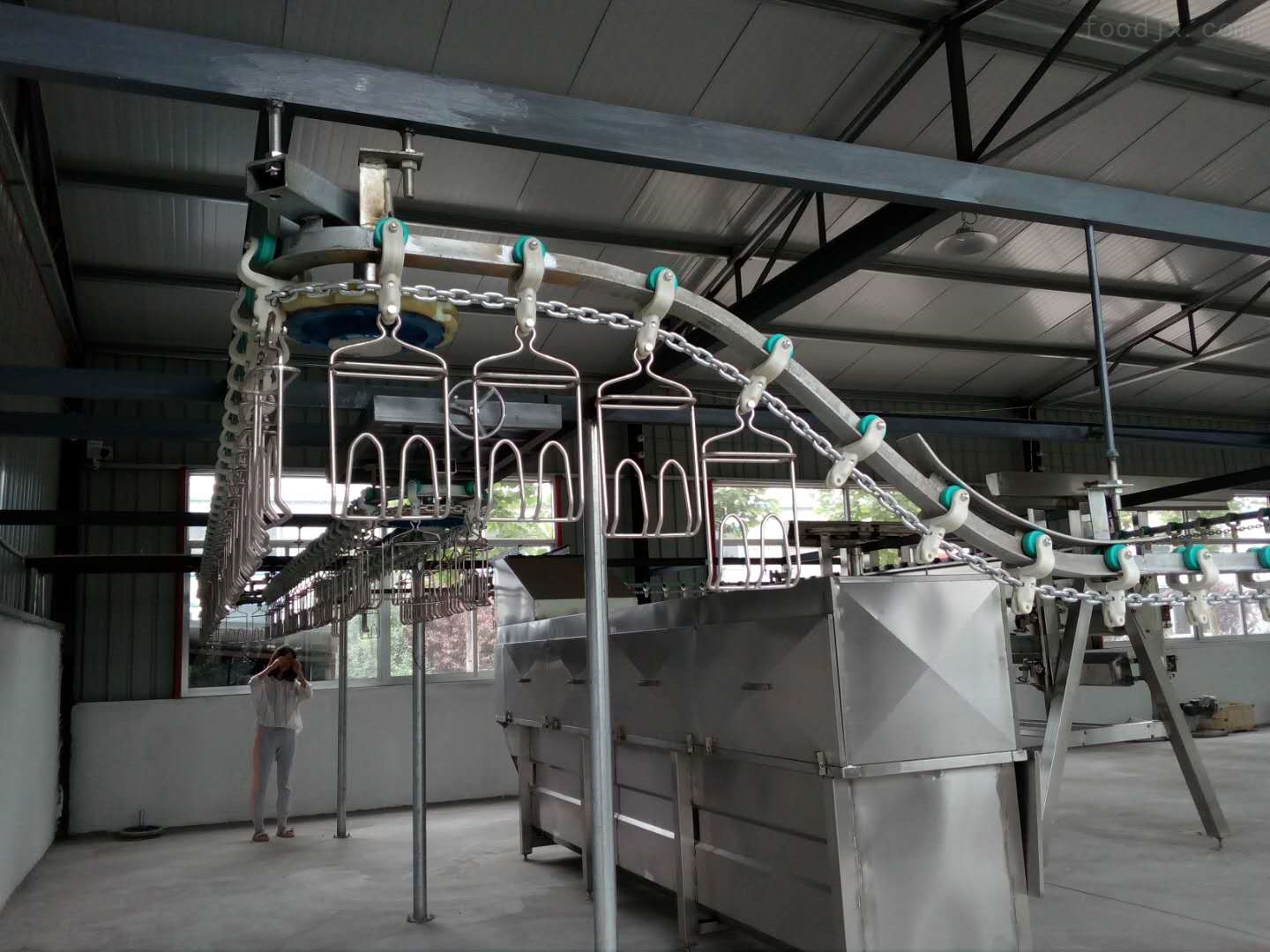 小型杀鸡流水线