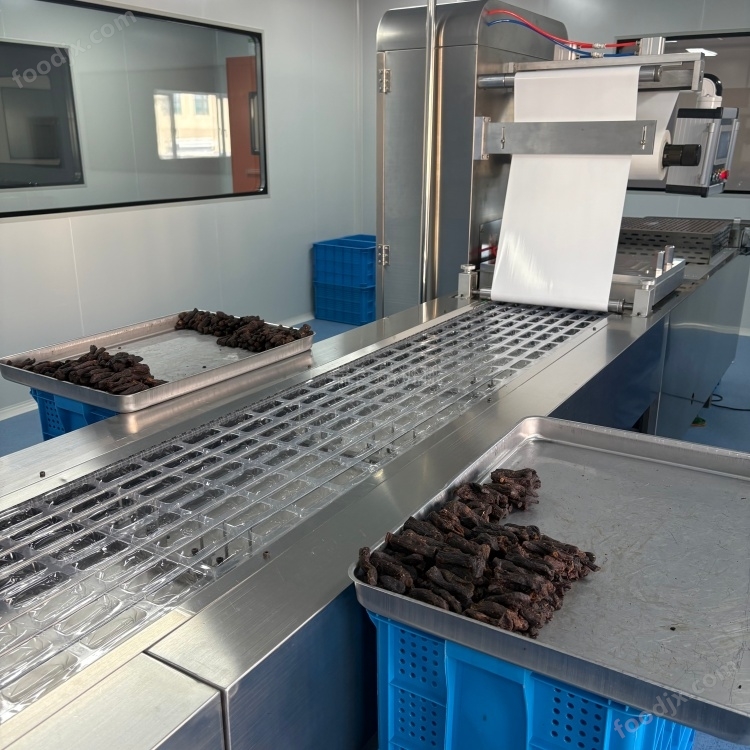 玉米浆包拉伸膜真空包装机