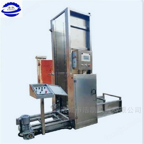 大中型食品廠屠宰場摞筐機全自動摞籠子機