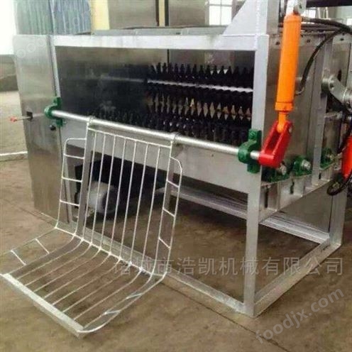 液压羊脱毛机宰杀设备