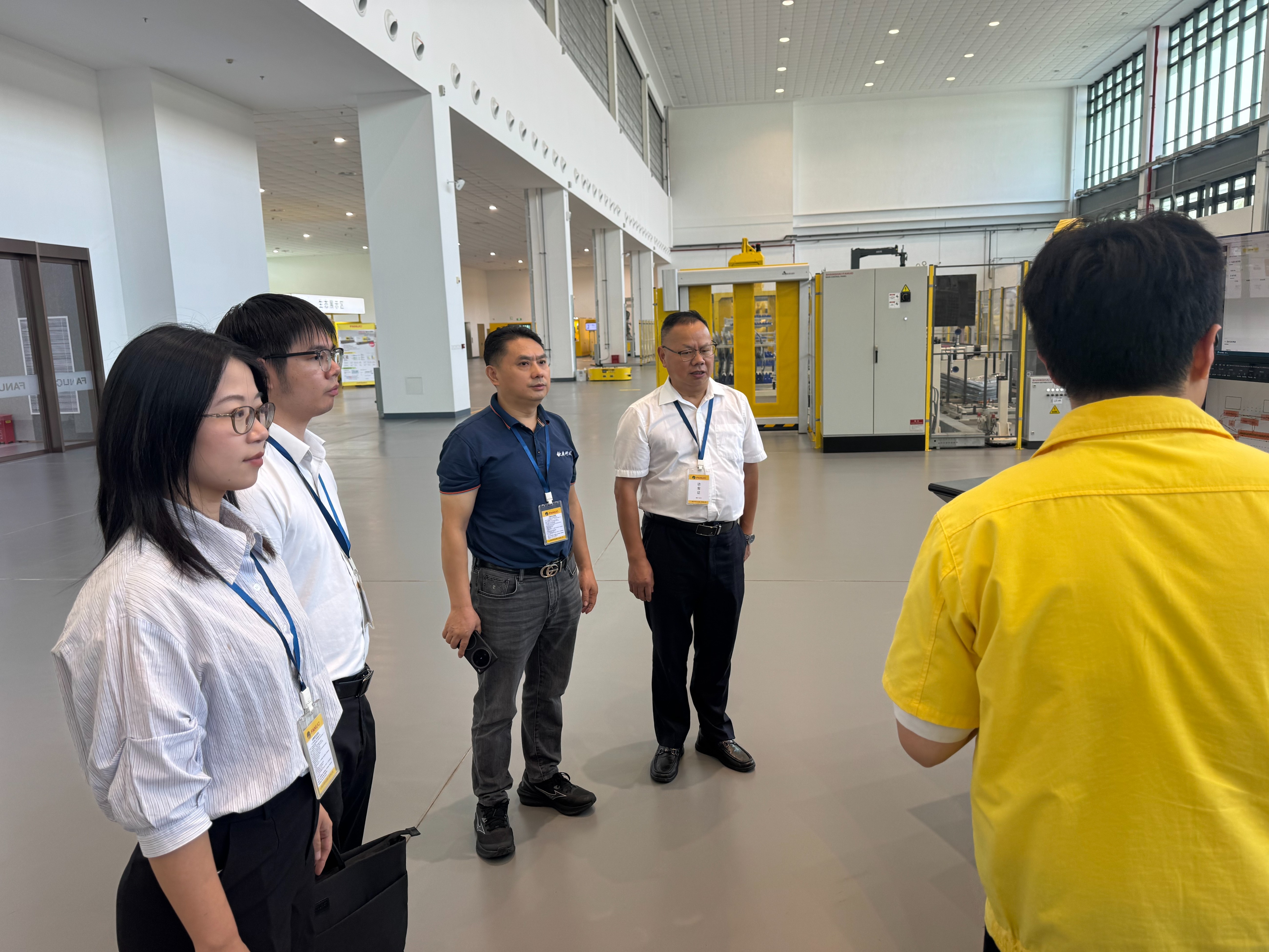 钦典机械董事长带队赴发那科参观交流 对标前沿推进包装装备智能制造升级