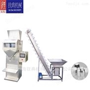 欽典半自動玉米小麥大豆顆粒稱重包裝機